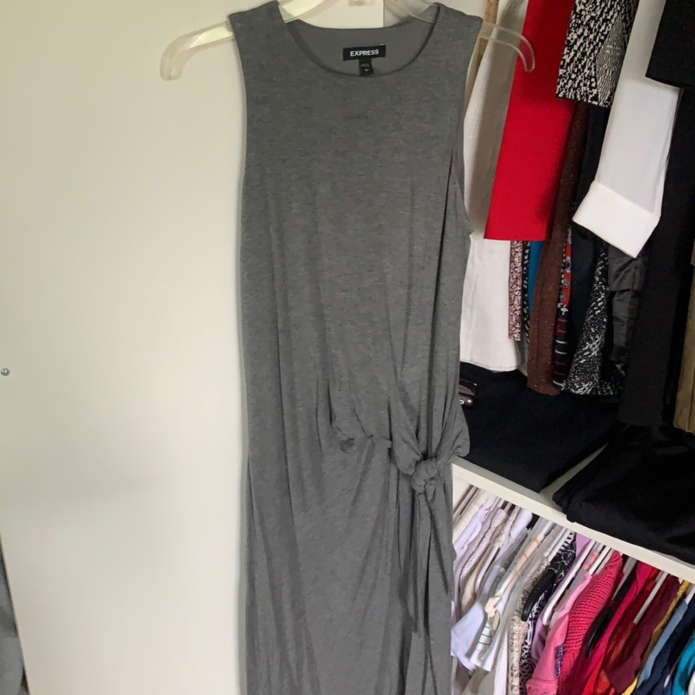 Gray express dress